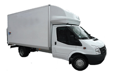 Van Hire Bromsgrove - Ford Luton Box Tail Lift - Van hire Bromsgrove